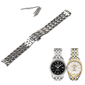 Stainless steel watch band for women, compatible with Tissot T41 Le Locle & T006207A, fits L134 L234