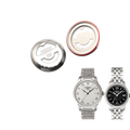 Replacement watch parts for Tissot 1853 T41 Le Locle: case, crystal glass, case back, for men