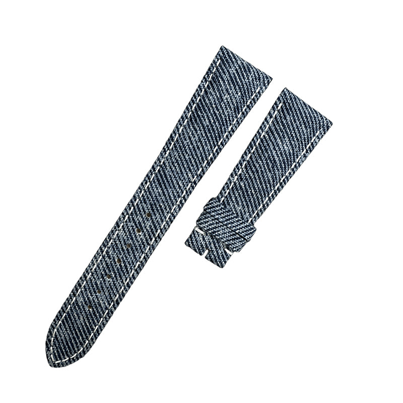 Compatible with Patek Philippe Complications Collection 5146 5271 5296 Blue Denim Strap Handmade Custom