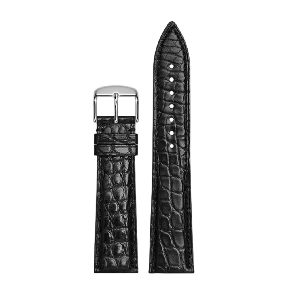 Genuine Alligator Leather Watch Strap for IWC, Longines, Omega, Montblanc, Jaeger-LeCoultre, Tissot