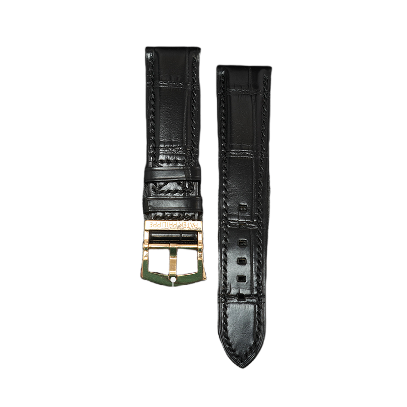 Fits Patek Philippe 5524 watch strap ALLIGATOR strap