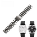 Stainless steel watch bracelet for men and women, compatible with Tissot PR100 T049 T049407A220