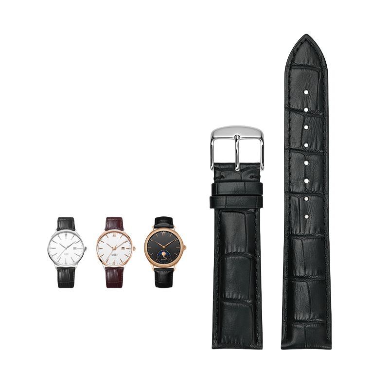 Genuine leather watch strap for FIYTA, original style, Four-Leaf Clover, Classic Photographer, Zhuoya, for men and women