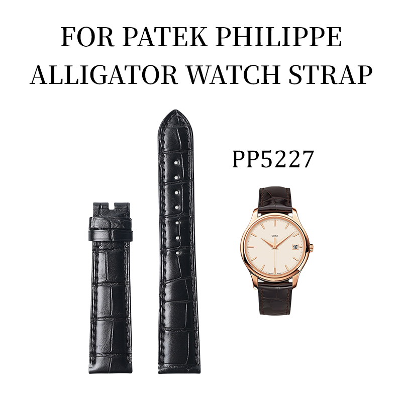 Fits Patek Philippe 5227 watch strap ALLIGATOR strap