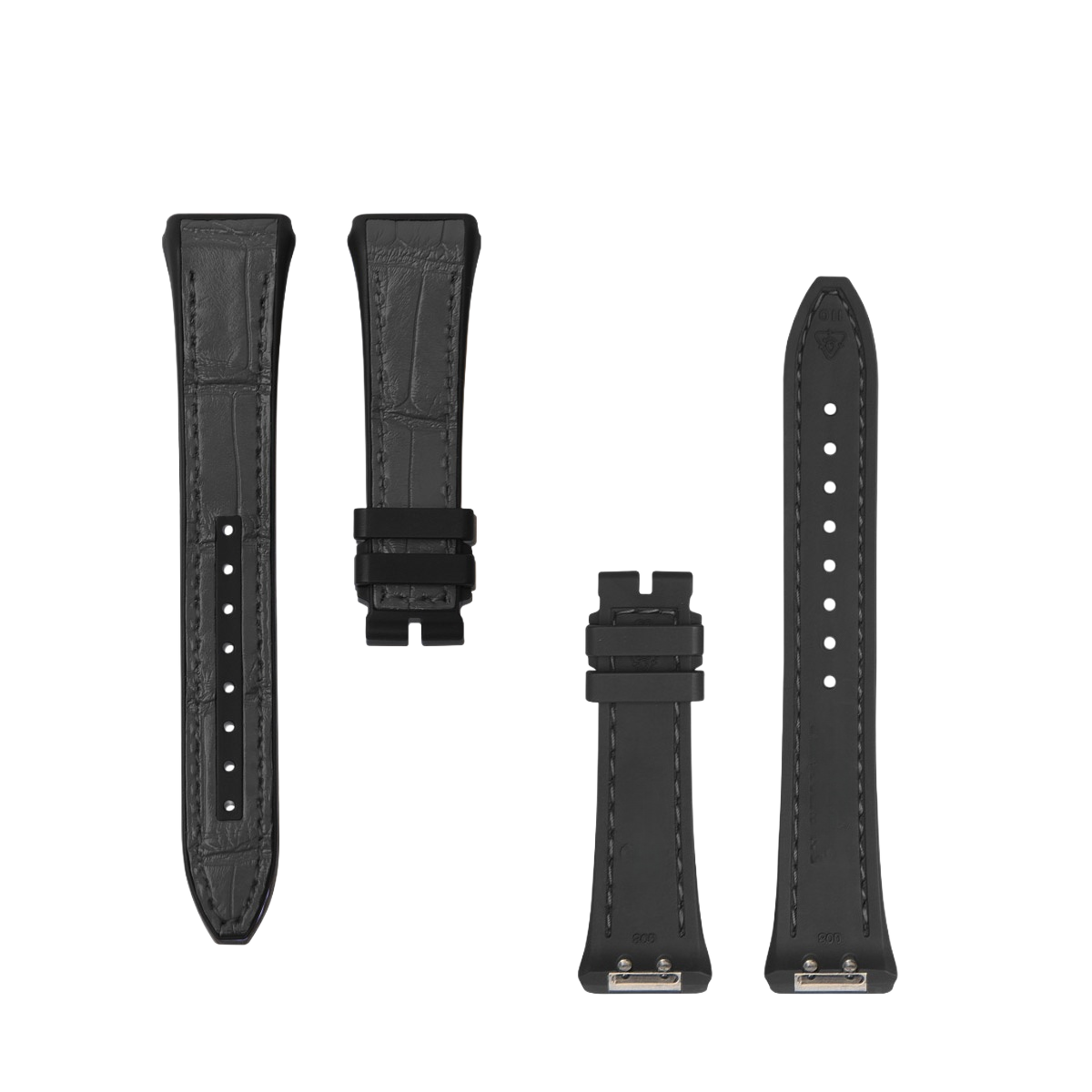 Fits Franck Muller V32 ALLIGATOR strap with rubber insert