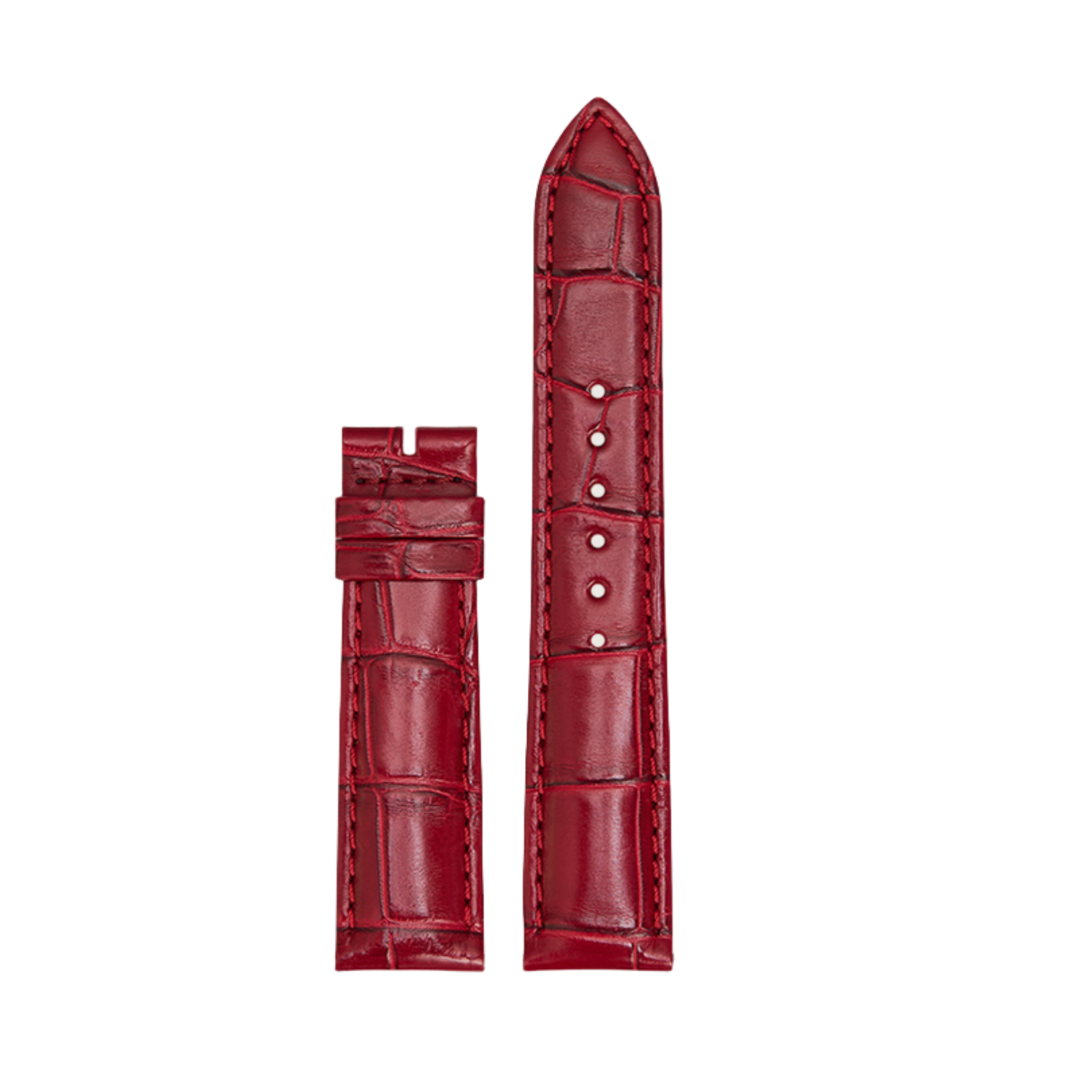 Genuine Leather & Alligator Leather Watch Strap for Jaeger-LeCoultre, Fits Reverso, Master, Moonphase, Rendez-Vous Series – Women’s Watch Band