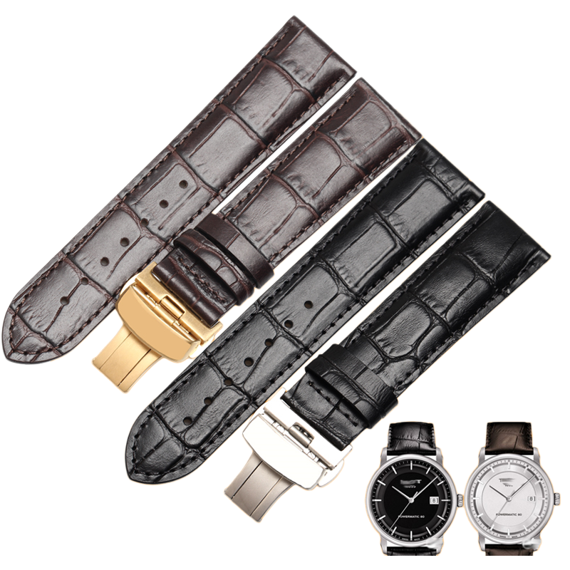 Genuine leather watch strap, 22mm width for men, fits Tissot T086 / T087 T-Touch Expert / T086407A / T070
