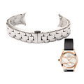 Stainless steel watch bracelet for women, compatible with Tissot T112.210
