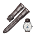American alligator, replacement watch strap for Hermès W036756WW00, genuine leather strap AR8.810