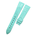 Alligator Leather Watch Strap for BVLGARI LVCEA Series - Women's Tiffany Blue Alligator Leather Watch Strap
