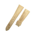 Ivory Yellow Calf Leather Watch Strap Compatible with Patek Philippe 5326