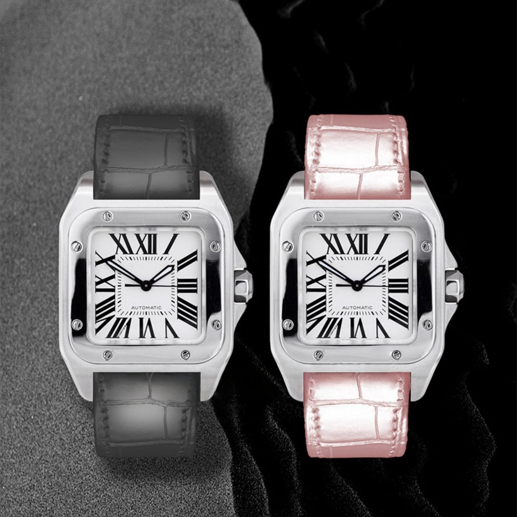 Fits Cartier Santos quick-release watch strap