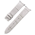 Alligator Leather Watch Strap for Piaget Limelight Gala 69 Series G0A41260 - Light Grey