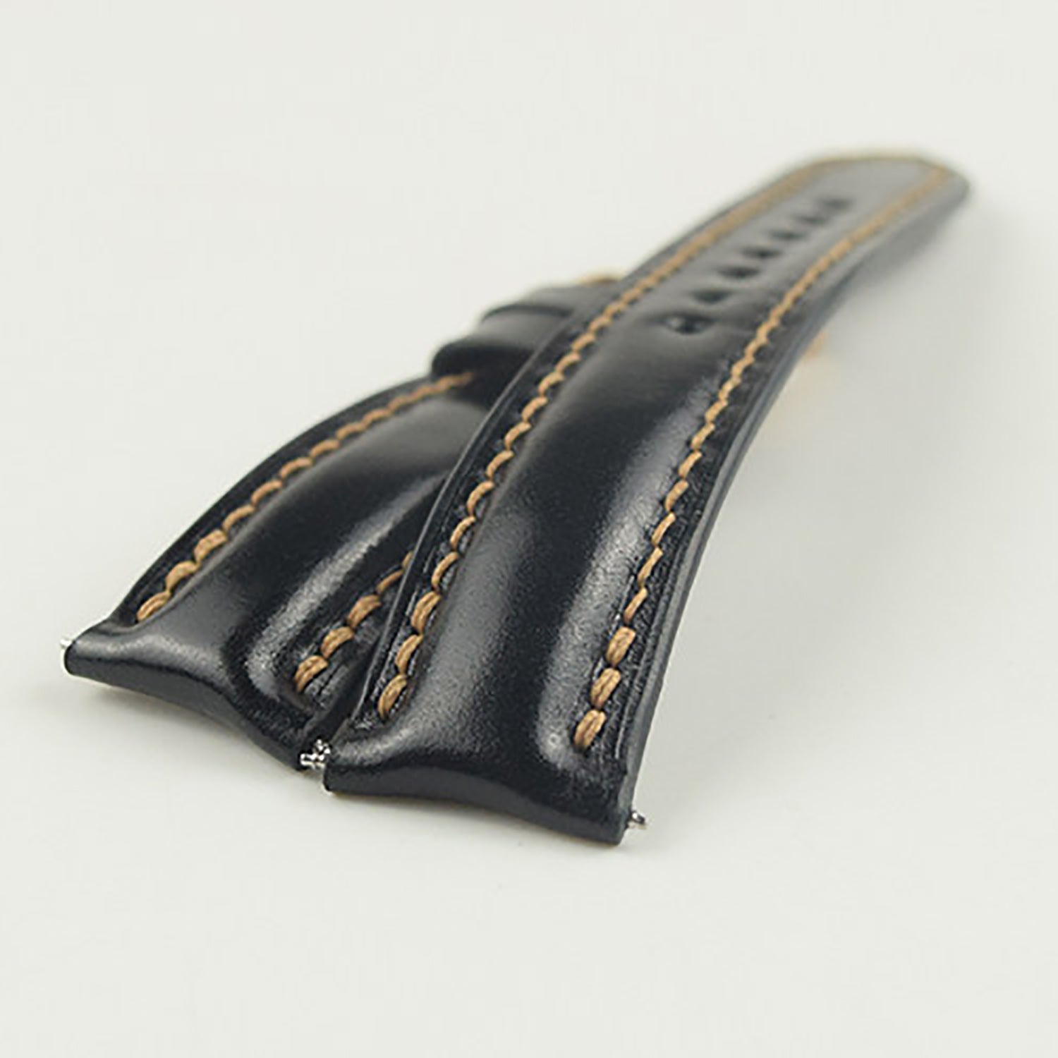 Genuine Leather Handmade Watch Strap - Sweat-Resistant, Universal for All Brands Including Longines, IWC & Jaeger-LeCoultre