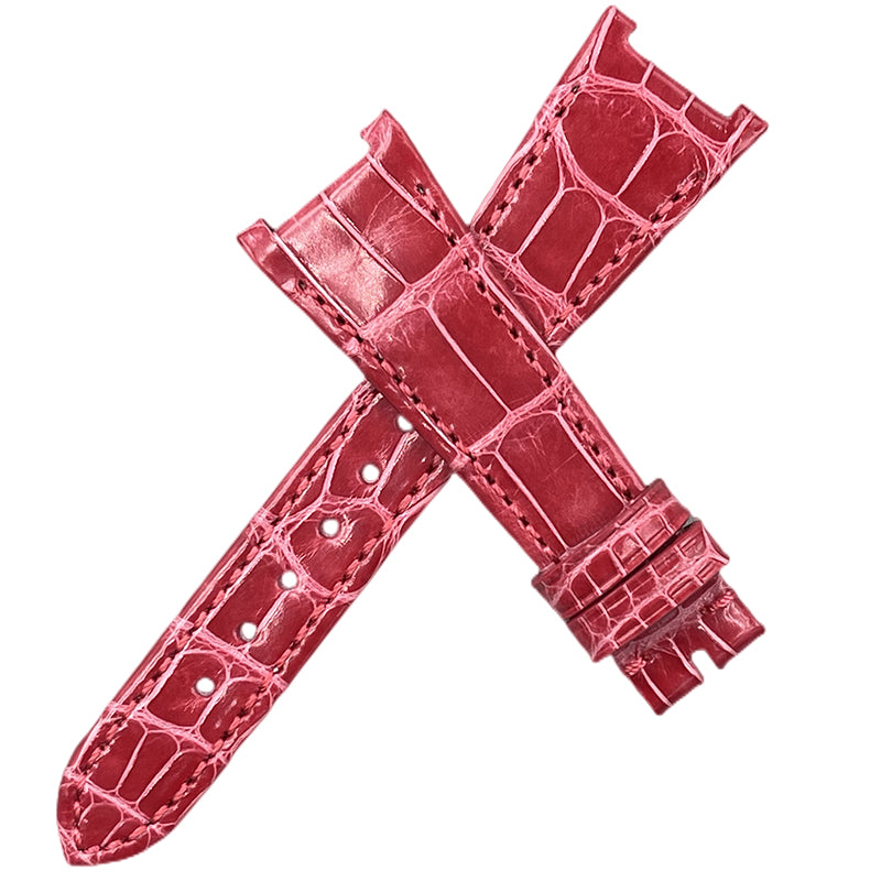 Compatible with BVLGARI∙BVLGARI 103693 series, genuine leather watch strap for women, original style for BVLGARI