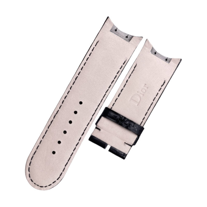 Compatible with Dior La D de Dior, genuine leather watch strap, hand - customized for women