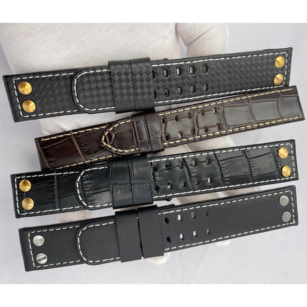 FOR HAMILTON H76709510 CALFSKIN LEATHER WATCH STRAP
