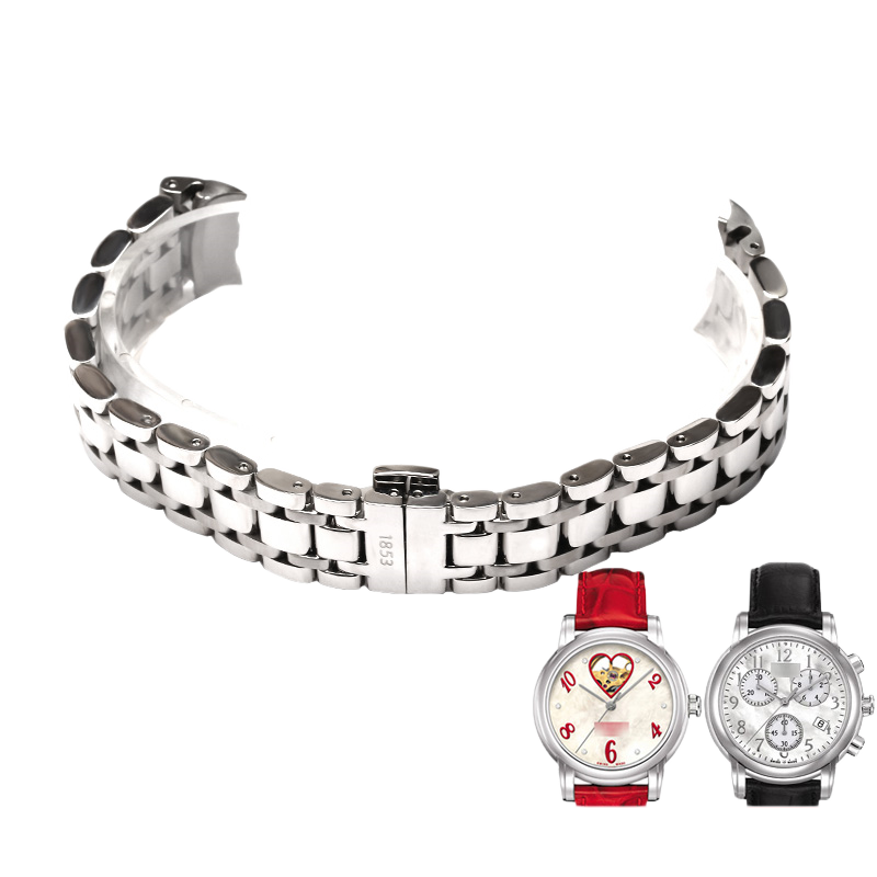 Stainless steel watch band for Tissot T-Trend T050, fits T050207A