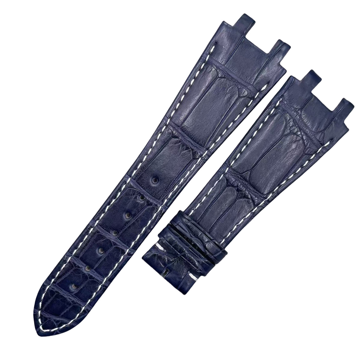 Fits Ulysse Nardin BLAST 243 246 Alligator Leather Watch Strap
