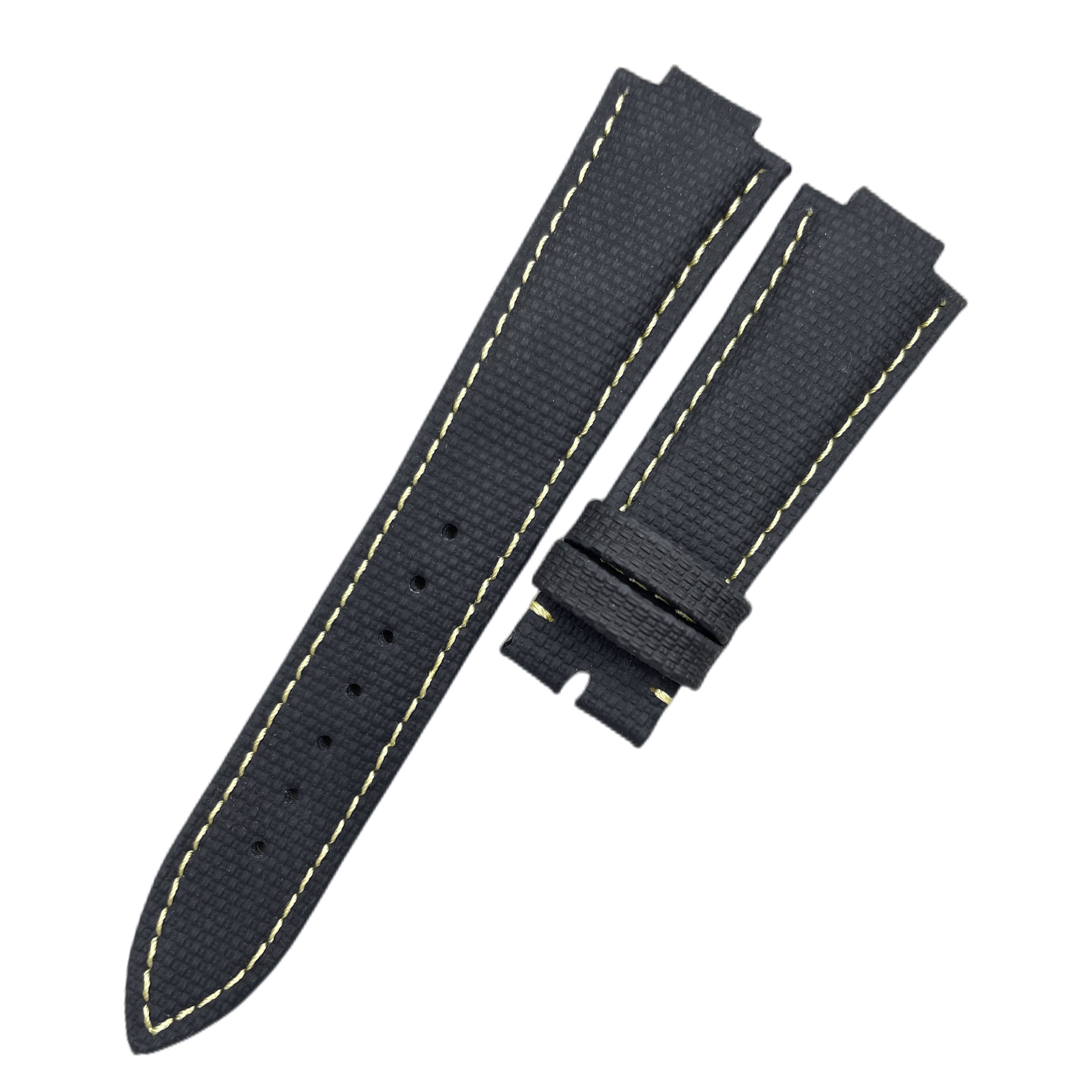 Fits Tudor 91210N North Flag Leather Watch Strap for Men