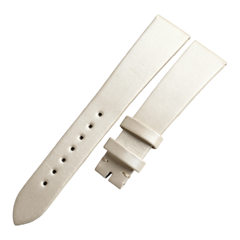 Satin silk watch strap for women, compatible with Tissot T009.110 / T009.310