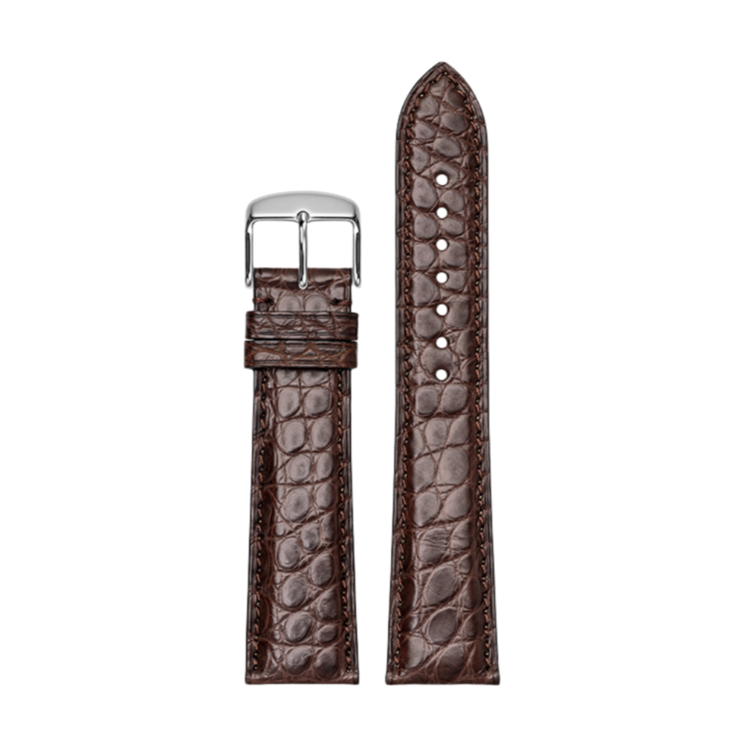 Genuine Alligator Leather Watch Strap for IWC, Longines, Omega, Montblanc, Jaeger-LeCoultre, Tissot