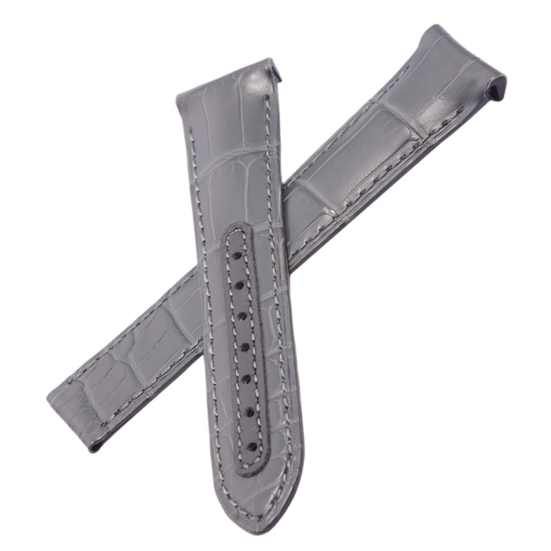 Fits Omega Speedmaster Dark Side of the Moon311.92.44.51.01.007&nbsp;Alligator Leather Watch Strap