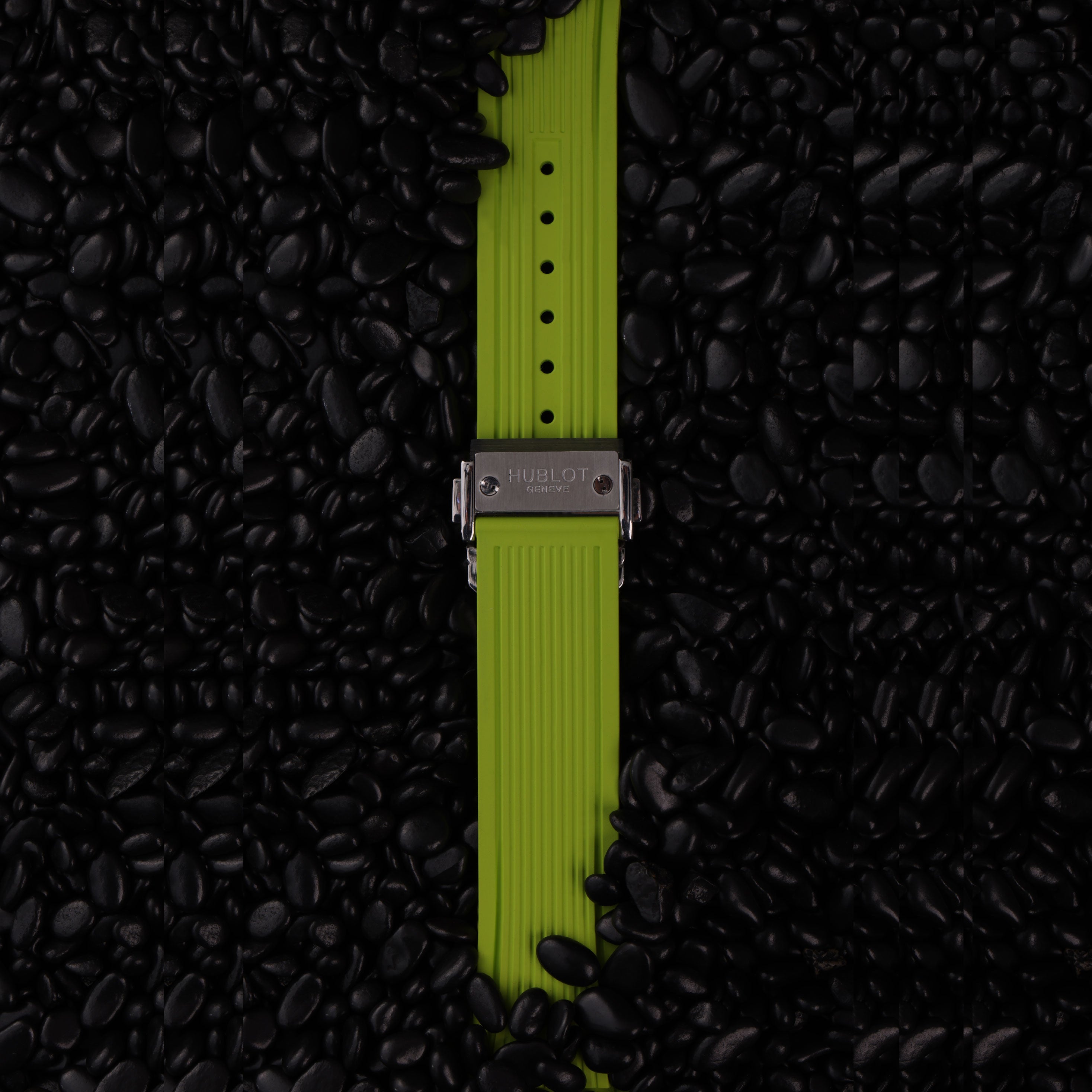 Fits HUBLOT Big Bang Series 642 & 441 Quick Release FKM Fluoro Rubber Watch Strap