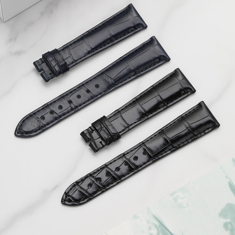 Custom Alligator Leather Watch Strap, Genuine Leather For Men & Women, Fits Omega, Jaeger-LeCoultre, Piaget, Vacheron Constantin, IWC, Cartier