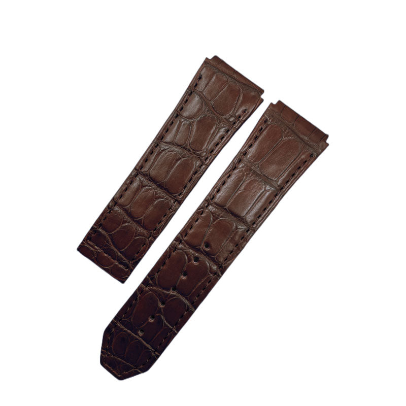 Fits Zenith DEFY 670 Alligator Leather Watch Strap Genuine Leather