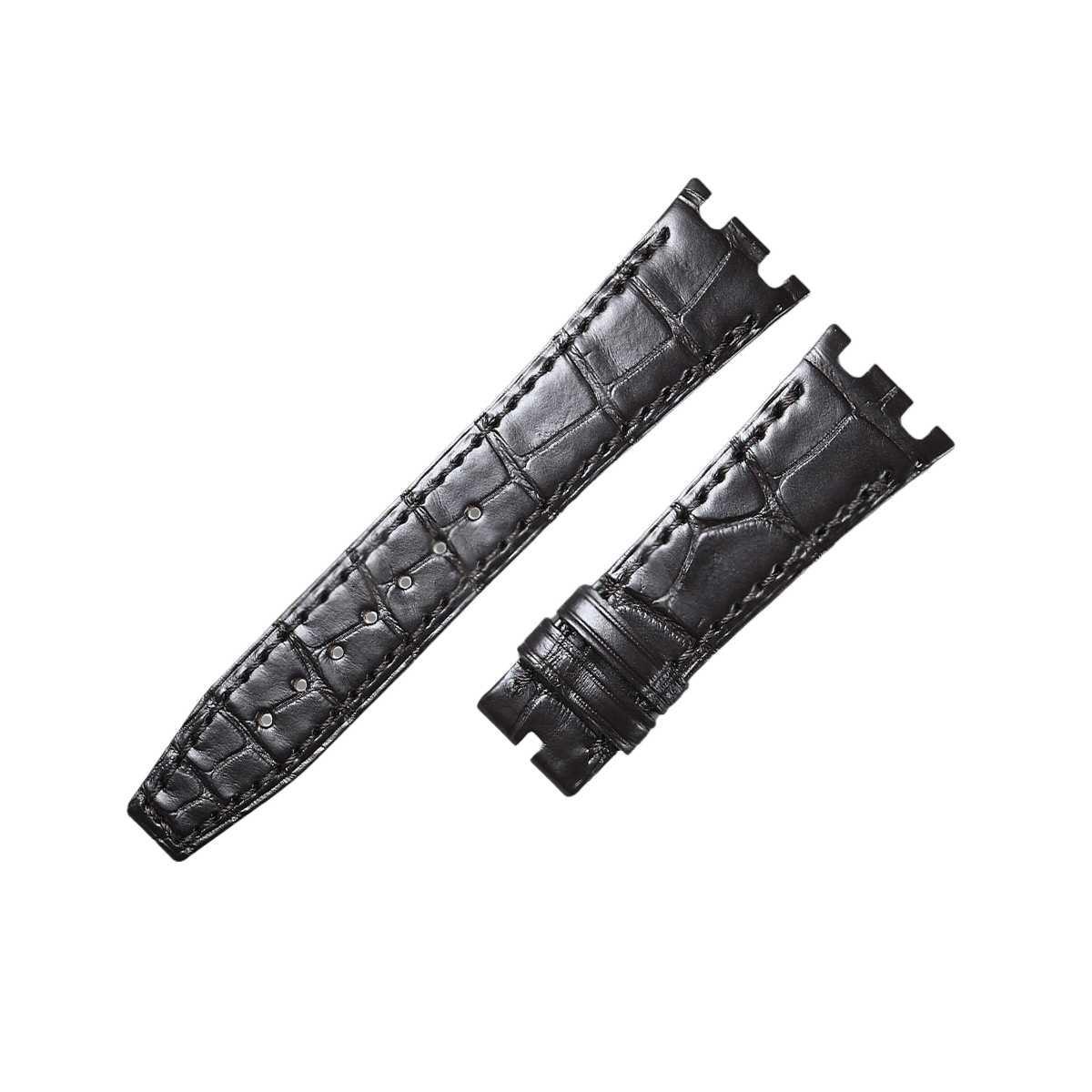 Fits Audemars Piguet 77321 Watch Strap - ALLIGATOR Leather Watch Strap