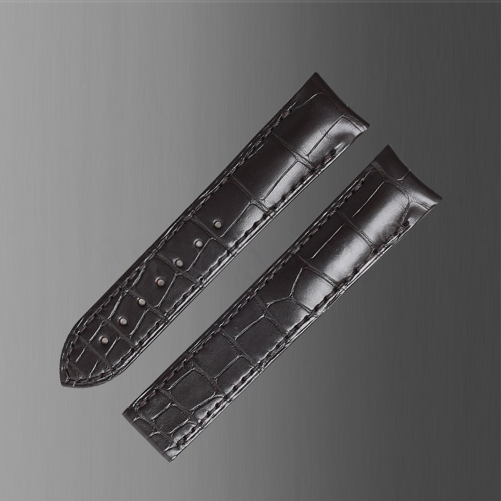 Fits Omega De Ville 41mm fold watch strap