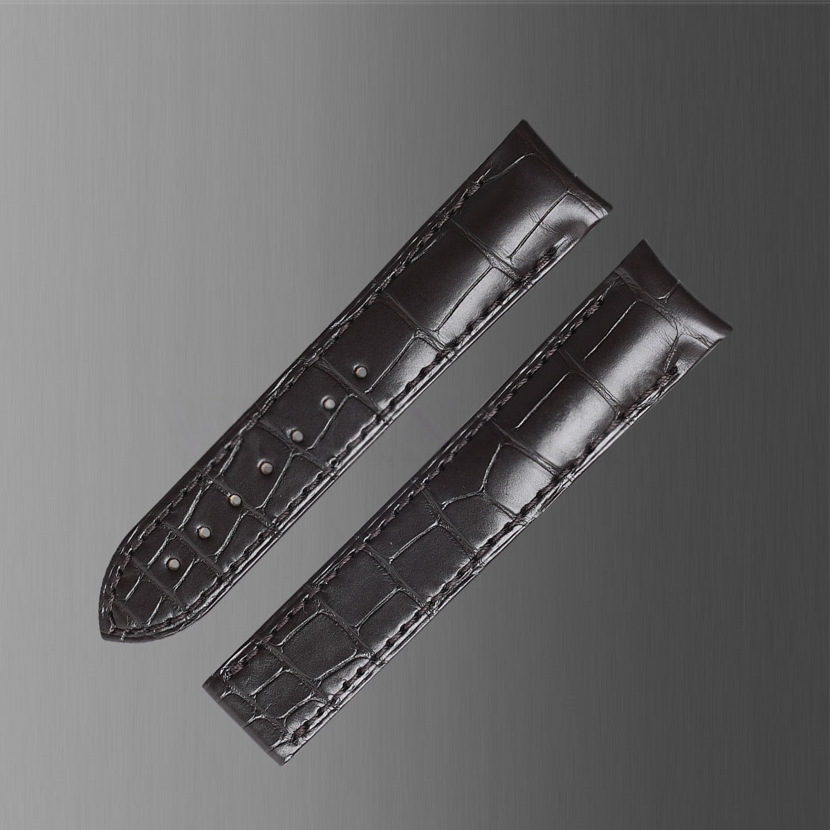 Fits Omega De Ville 41mm fold watch strap
