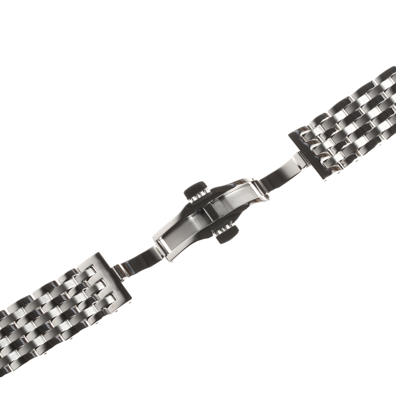Stainless steel watch band for Tissot 1853 T097 Port CFR, fits T097.407, men's
