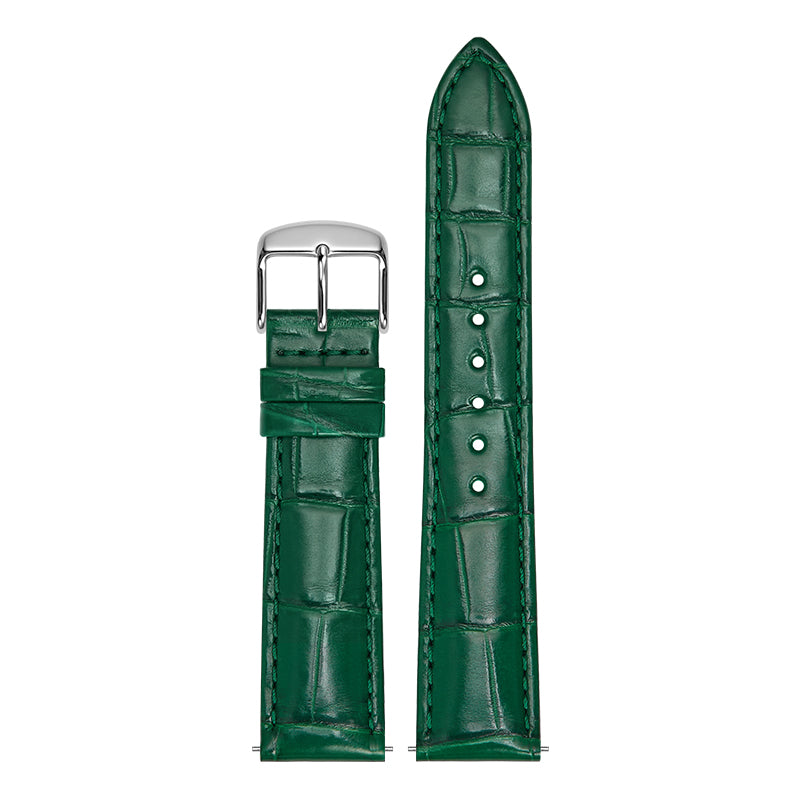 Custom Alligator Leather Watch Strap for Omega IWC Cartier Vacheron Constantin, Men & Women