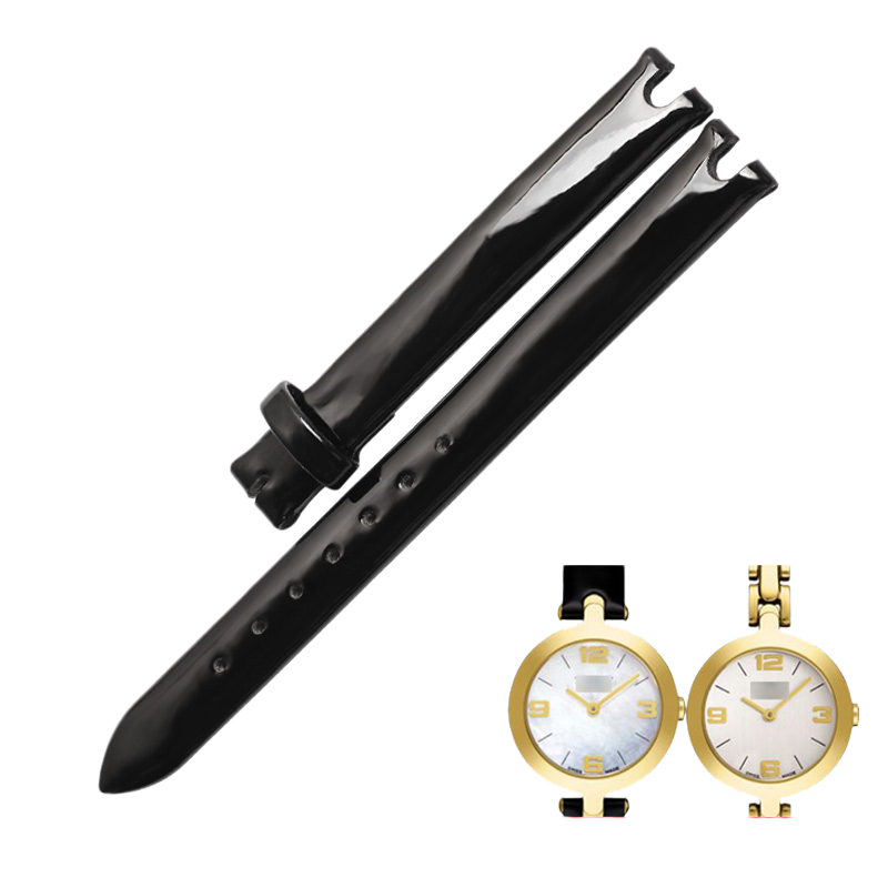 Replacement silk watch strap for women, compatible with Tissot T-TREND T003.209