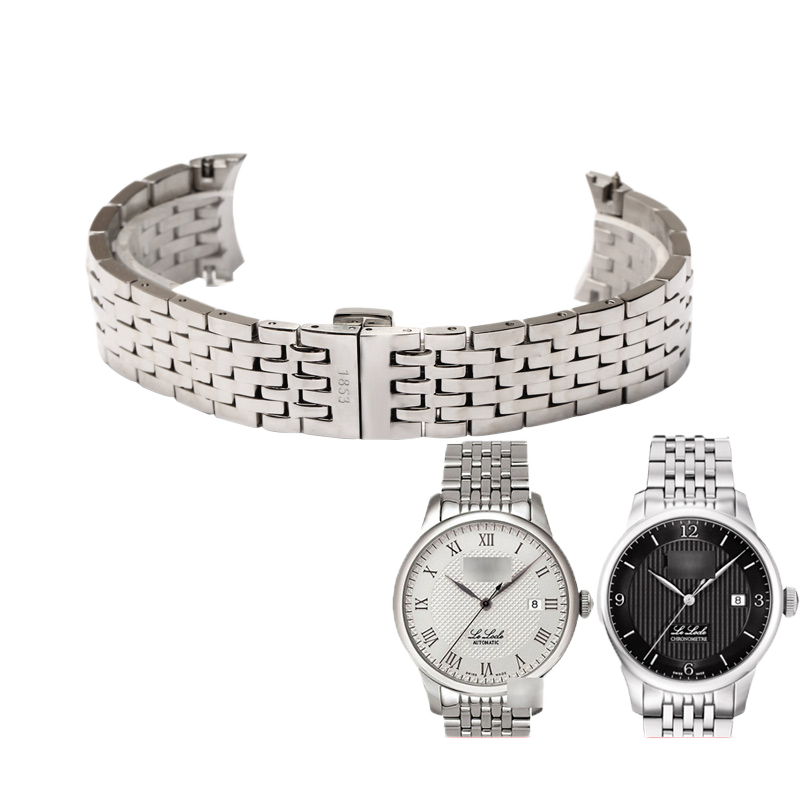 Stainless steel watch band for Tissot 1853 T41 Le Locle & T006, fits L264