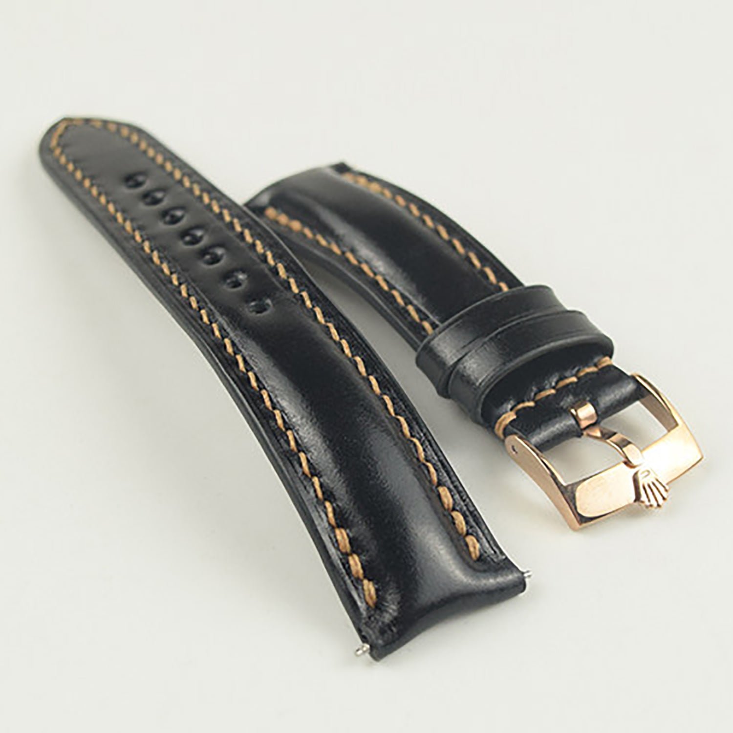 Genuine Leather Handmade Watch Strap - Sweat-Resistant, Universal for All Brands Including Longines, IWC & Jaeger-LeCoultre