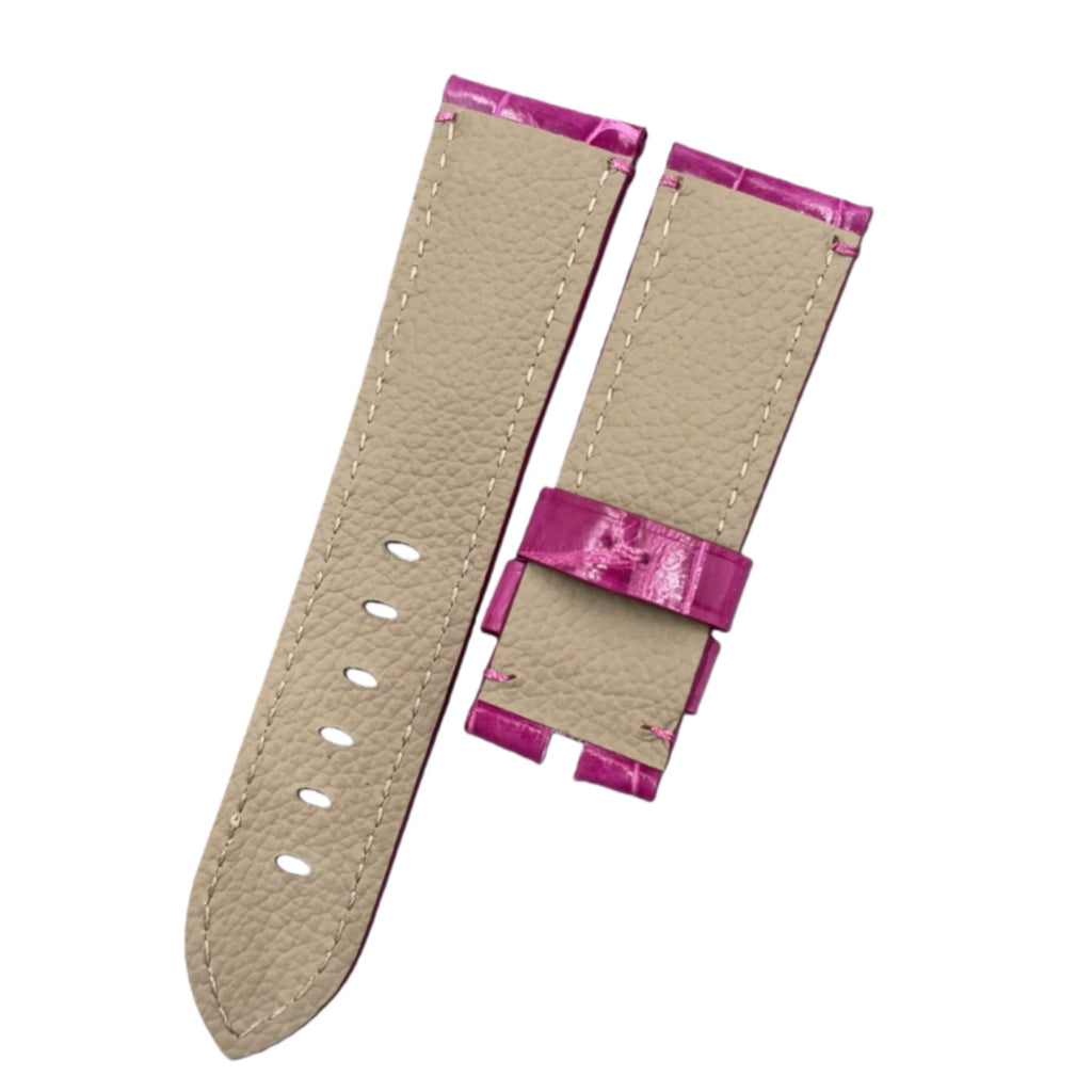 Compatible with Panerai Luminor Due PAM01180/01248 ALLIGATOR Strap Handmade Custom Strap