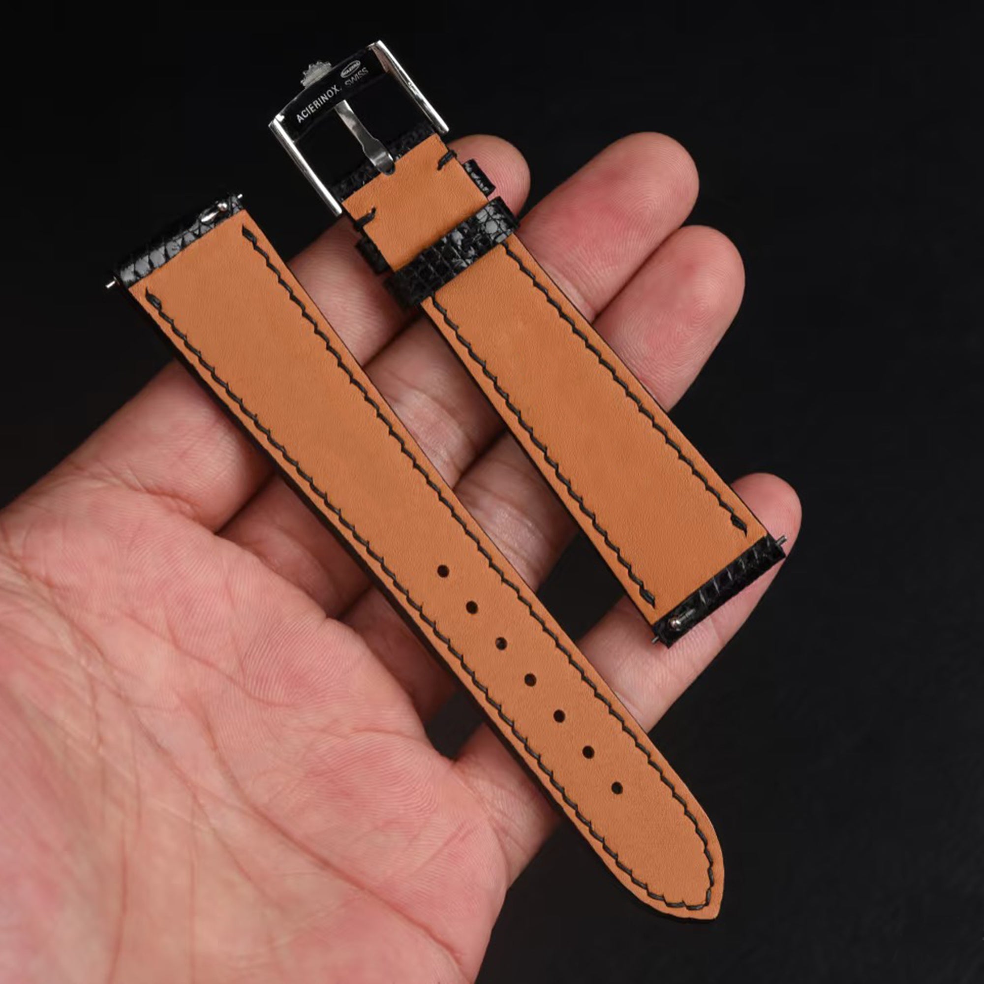 Premium General Lizard Skin Watch Strap