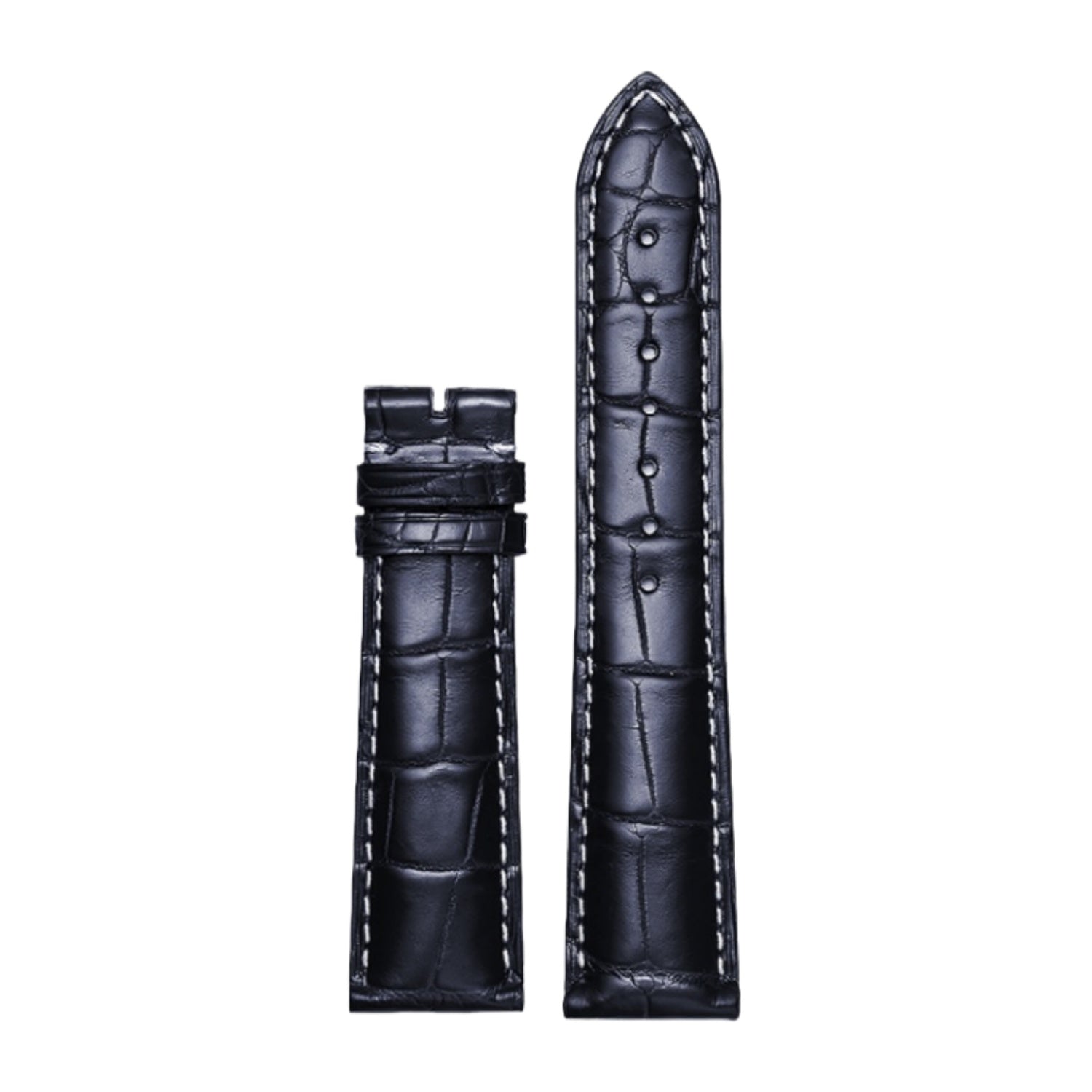 Genuine Alligator Leather Watch Strap for Longines Master Collection L2.673.4.78.3 L2.919.4.78.6 HydroConquest L3.830.4.02.6 L3.781.4.56.9 | Unisex