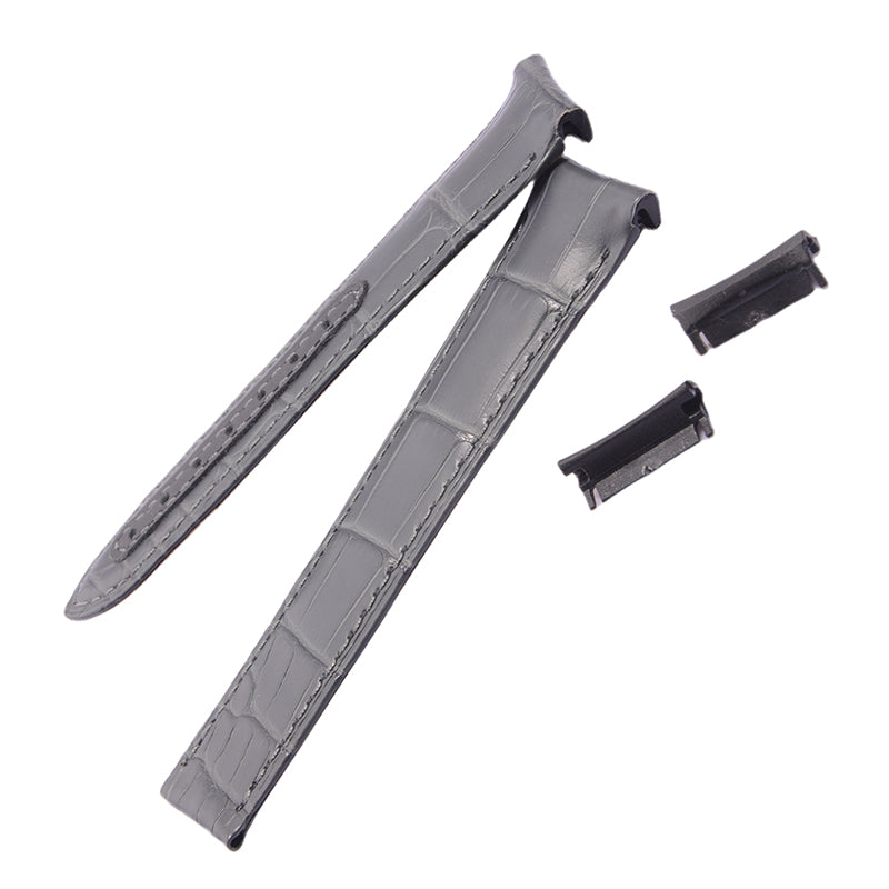 Fits Omega Speedmaster Dark Side of the Moon311.92.44.51.01.007&nbsp;Alligator Leather Watch Strap
