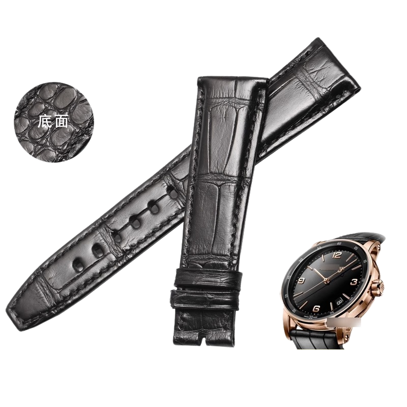 American alligator watch strap, replacement for AP CODE 11.59 series 15210OR