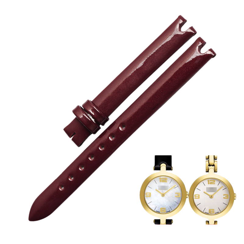 Replacement silk watch strap for women, compatible with Tissot T-TREND T003.209