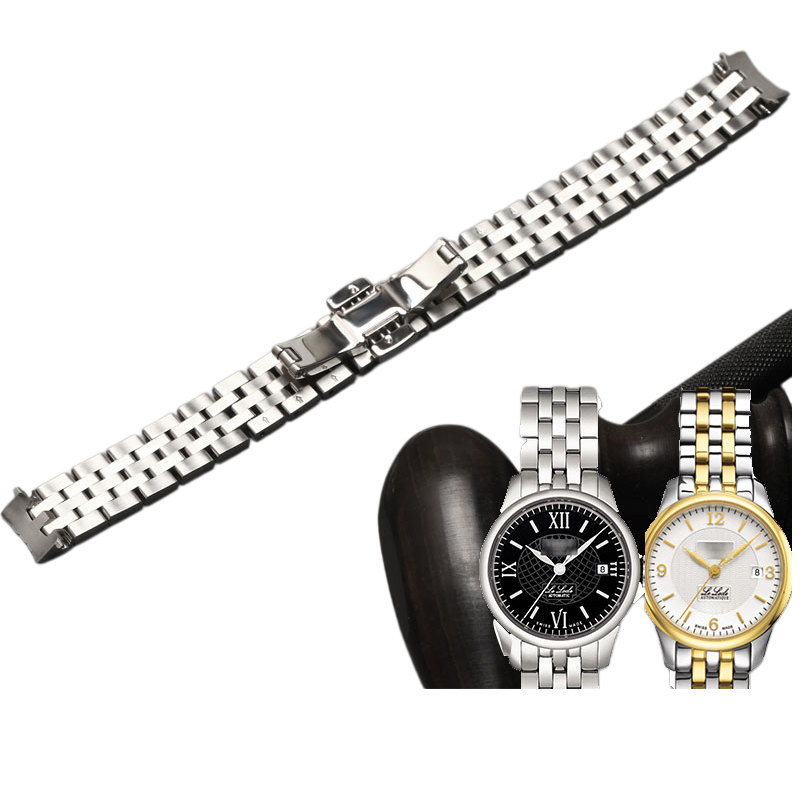 Stainless steel watch band for women, compatible with Tissot T41 Le Locle & T006207A, fits L134 L234