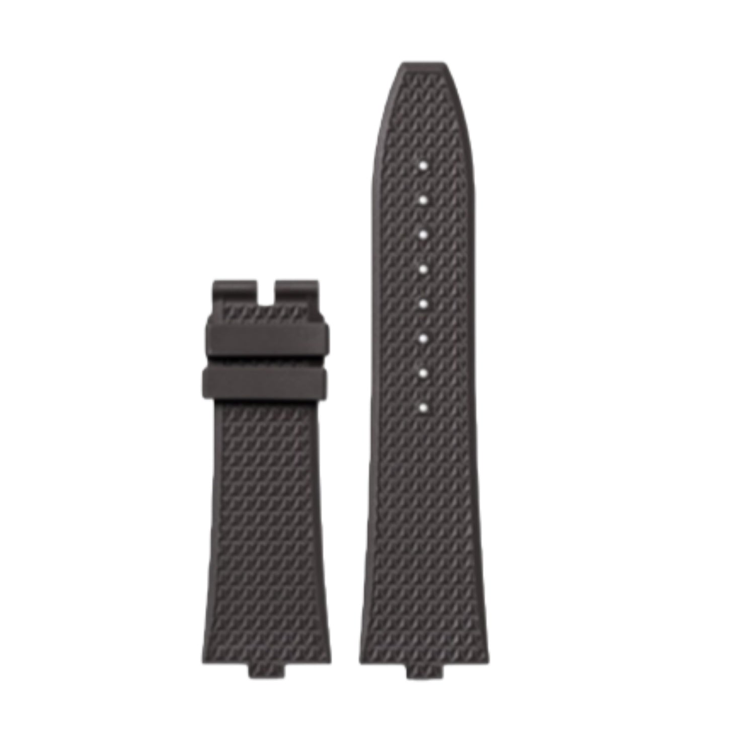 Aviation Grade FKM Fluorine Rubber Watch Band, Specially Made for Vacheron Constantin Overseas 4520V, 5520, 7920V