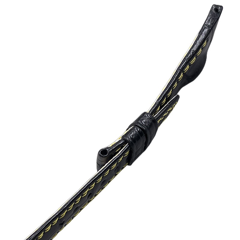 Compatible with Audemars Piguet Royal Oak Offshore 26176, black ALLIGATOR leather watch strap for men, 28mm