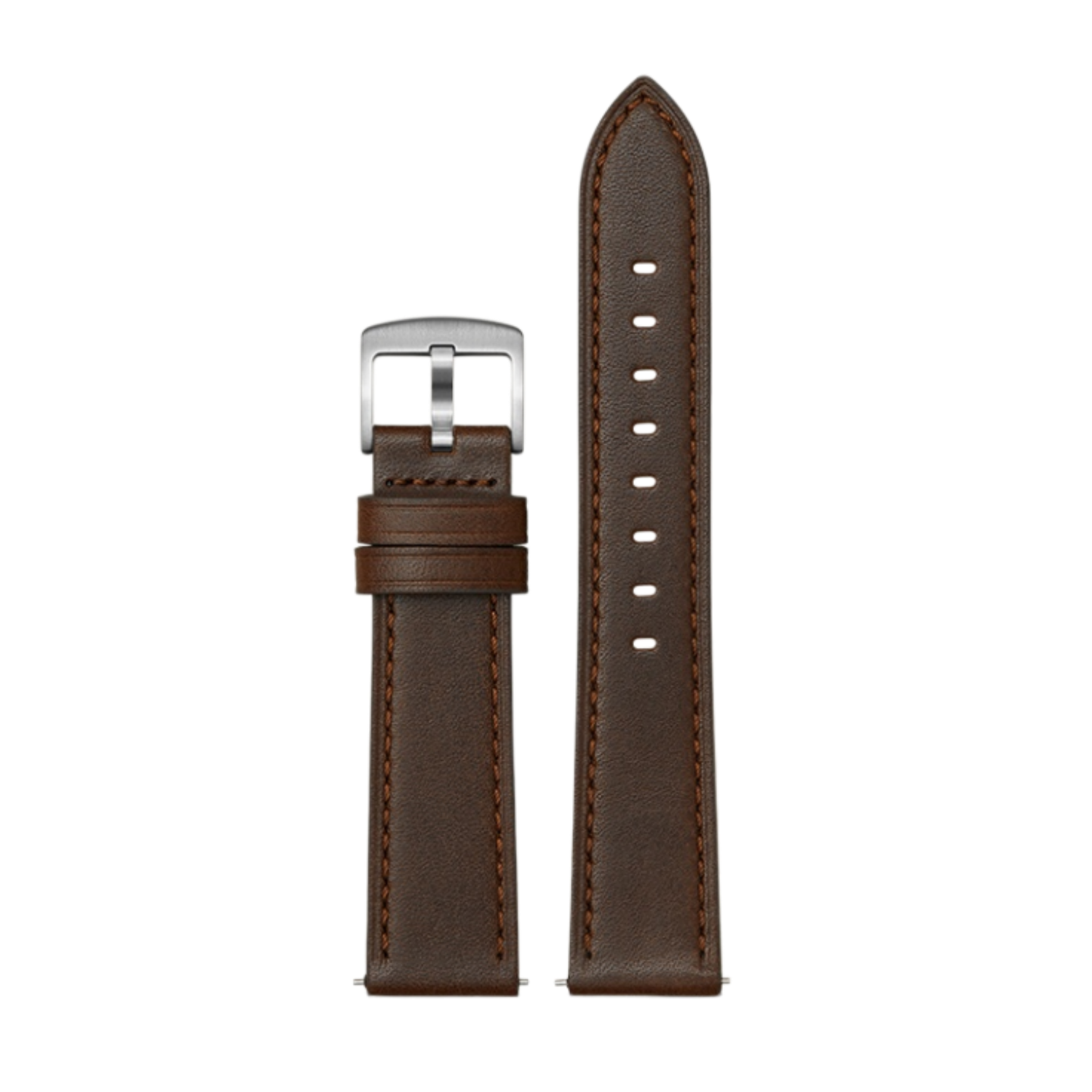 Genuine leather watch strap for men, vegetable-tanned calfskin, quick release, fits Longines, Mido, Omega, Tissot, Citizen