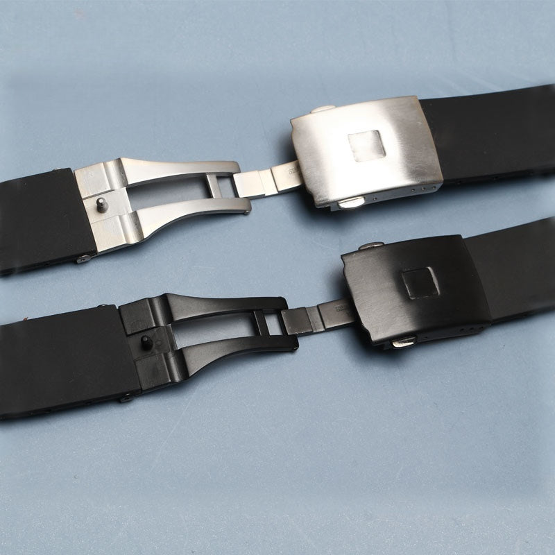 Replacement rubber watch strap for Tissot T048 T048.417A T-Race Motorcycle Racing