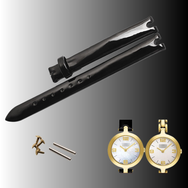Replacement silk watch strap for women, compatible with Tissot T-TREND T003.209